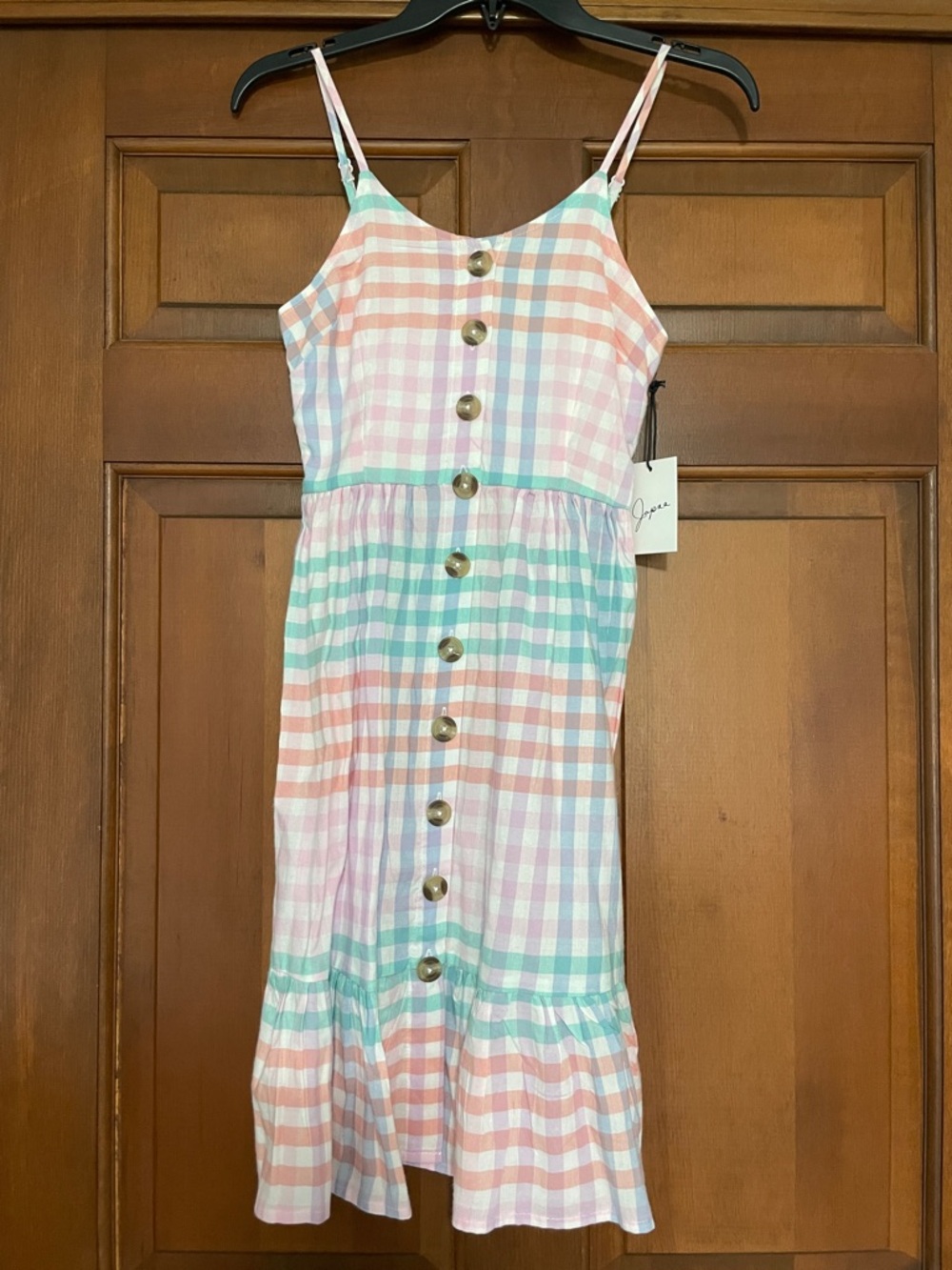Pastel Gingham Sundress